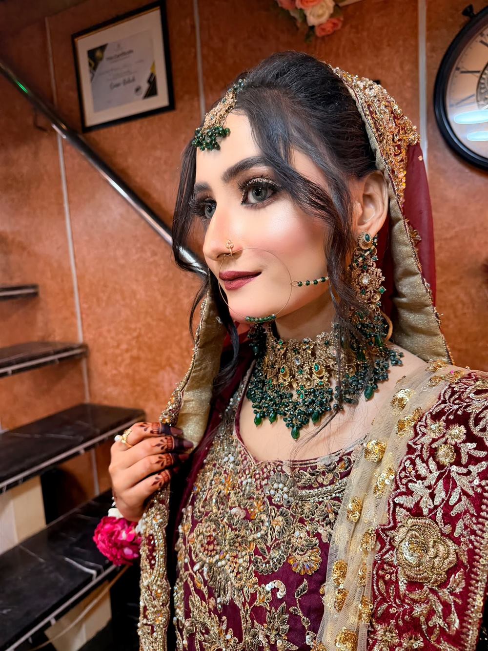 Bridal makeup by Divas Beauty Salon, North Nazimabad, Karachi