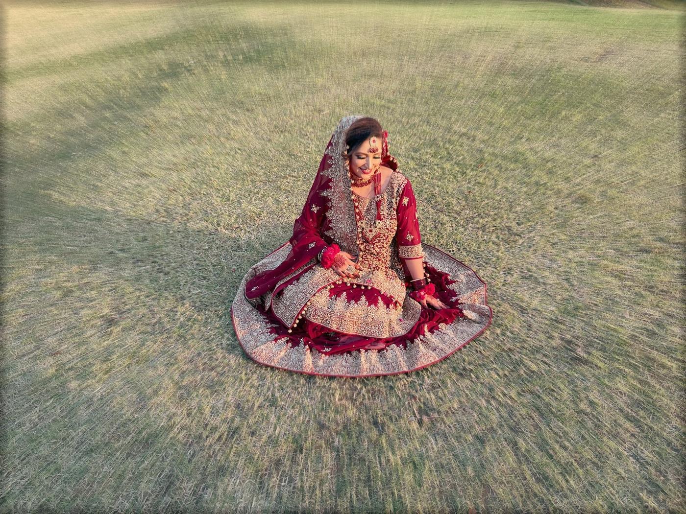 Bridal photoshoot by Divas Beauty Salon